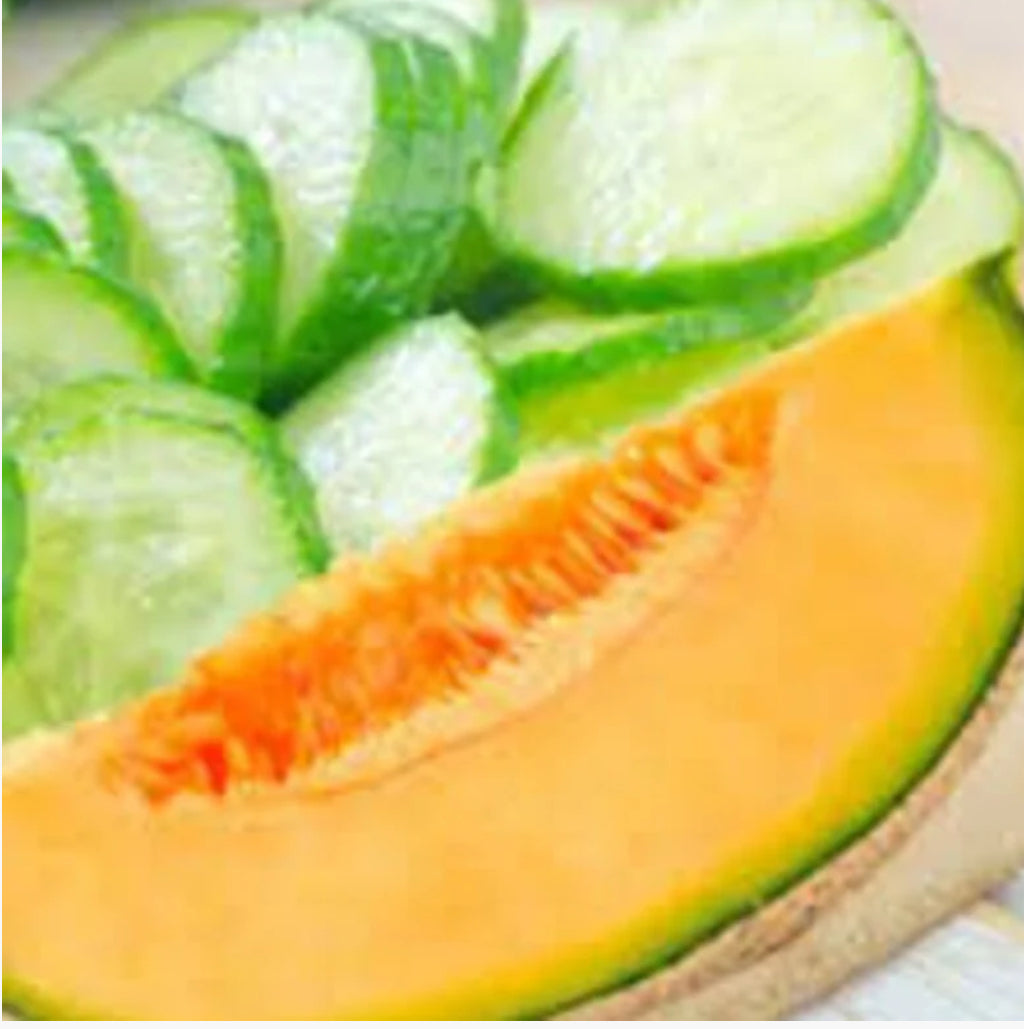 Cucumber Melon Labeled Jars Scented Candle