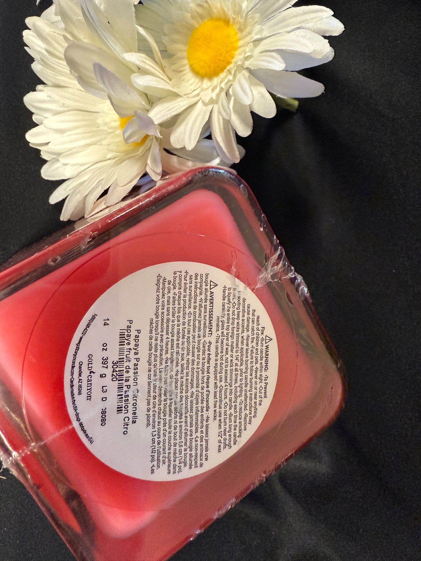 Gold Canyon Papaya Passion Citronella 14oz. Candle