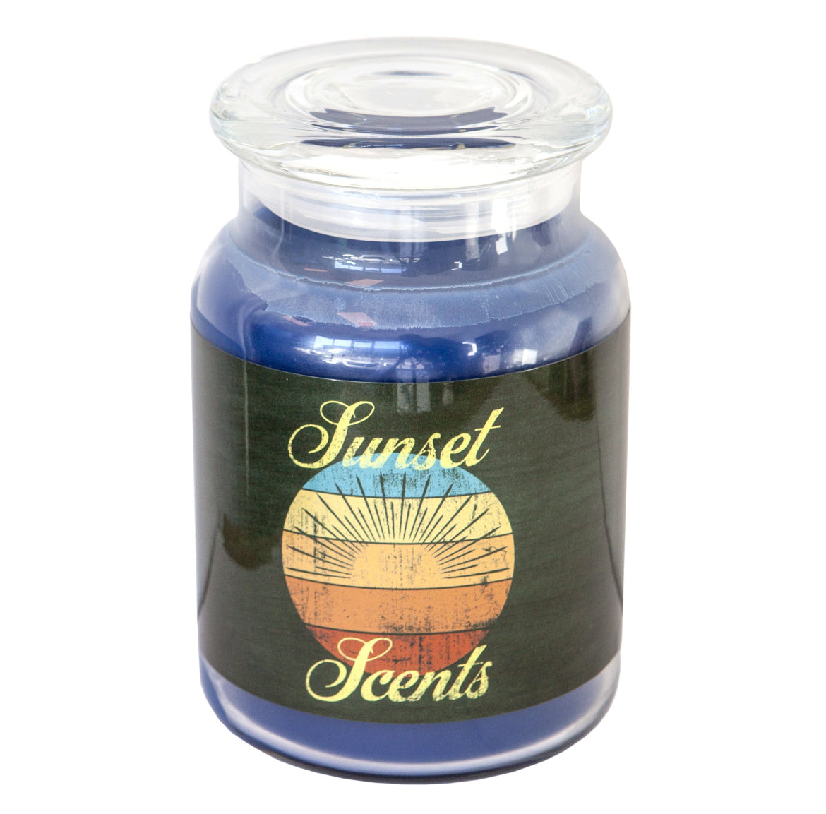 Dark Night Labeled Jar Scented Candle