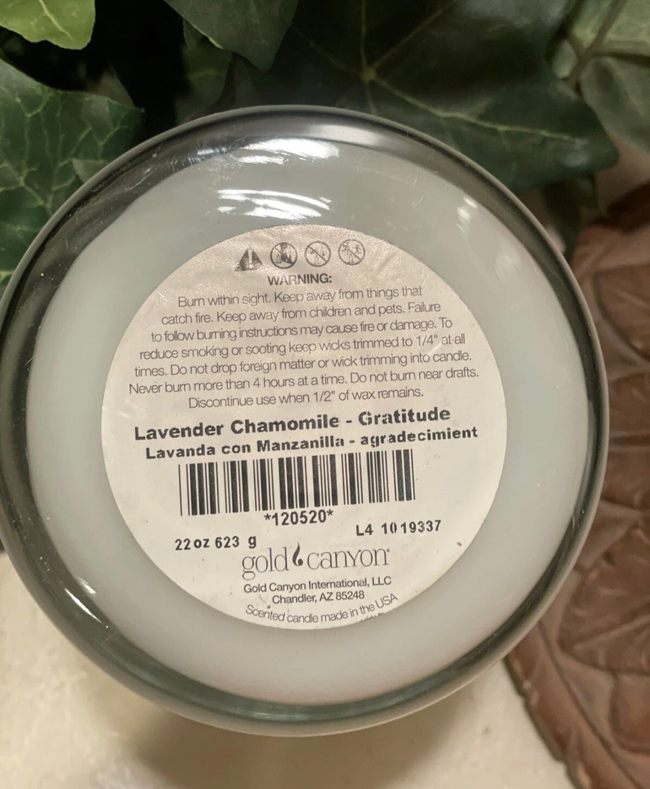 Gold Canyon Candles Lavender Chamomile-22oz! New~Original GC