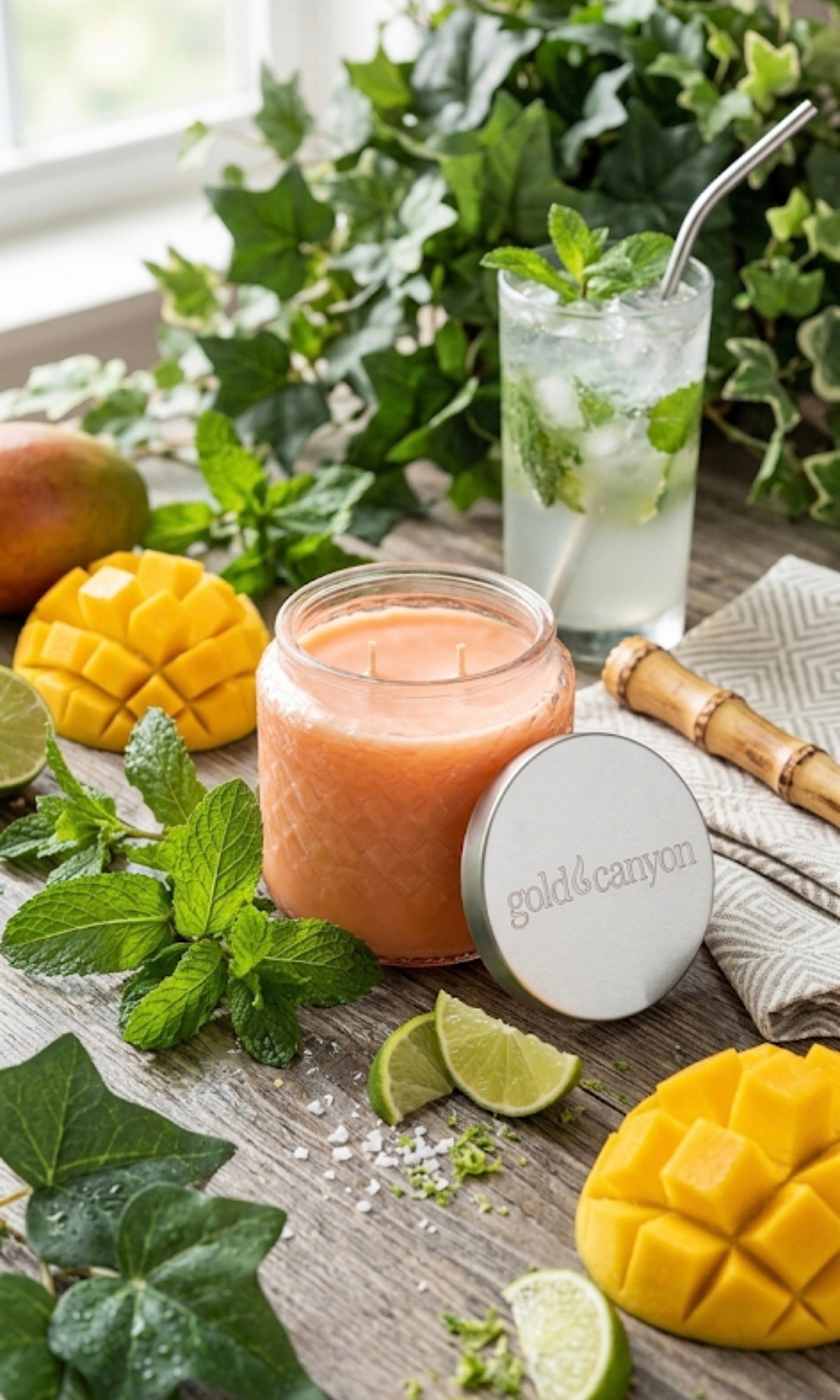 Mango Mojito16oz Gold Canyon Candle