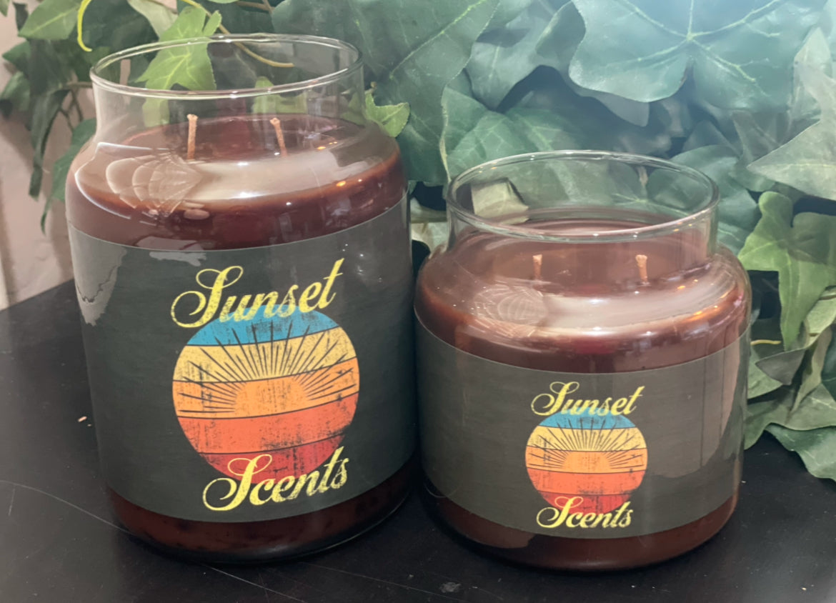 Chocolate Milk labeled Jar Candle