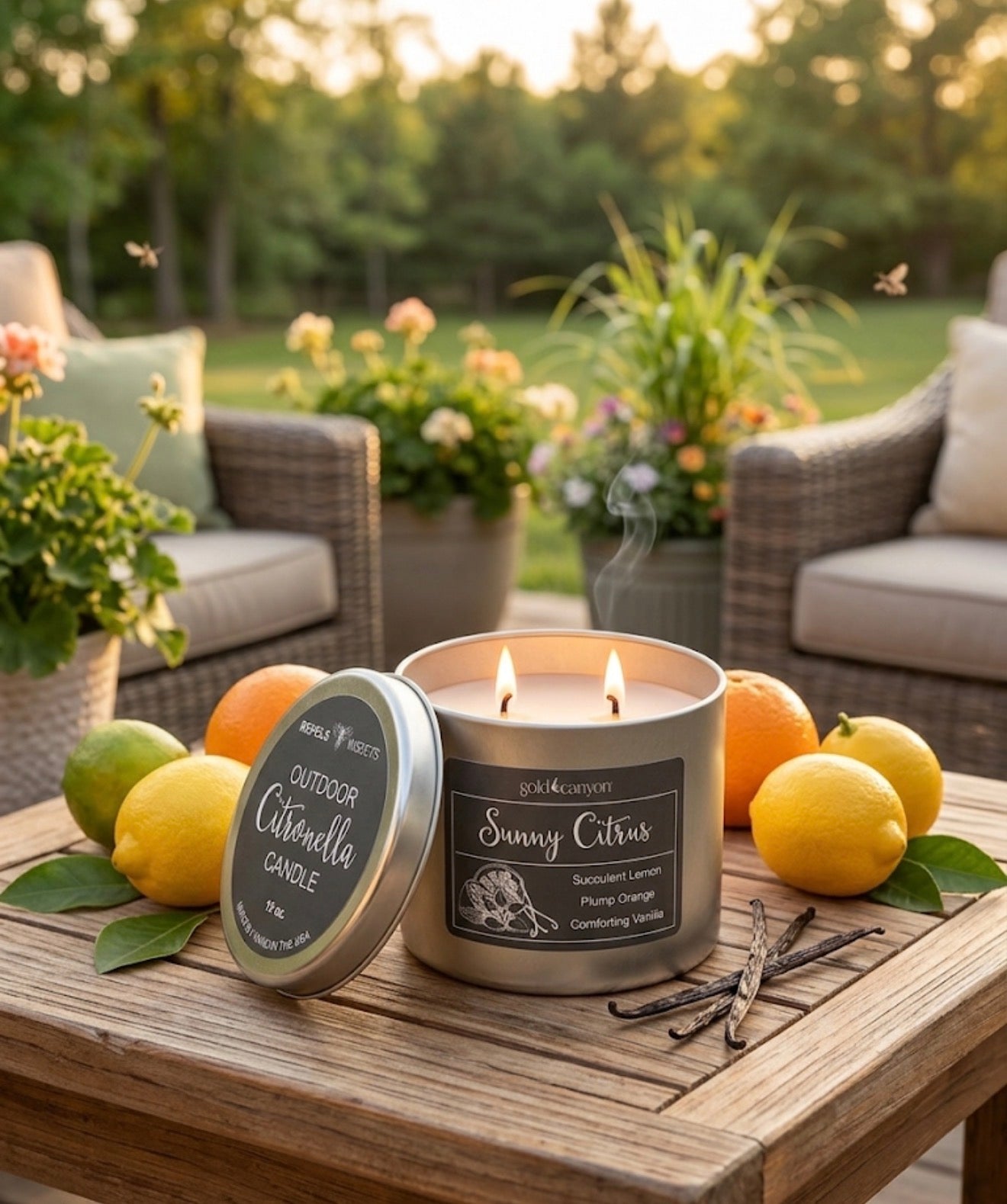 Sunny Citrus Citronella-Gold Canyon