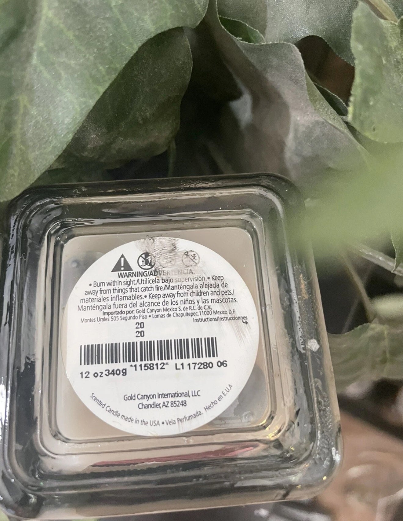 Twenty Anniversary 12 oz Gold Canyon Candle