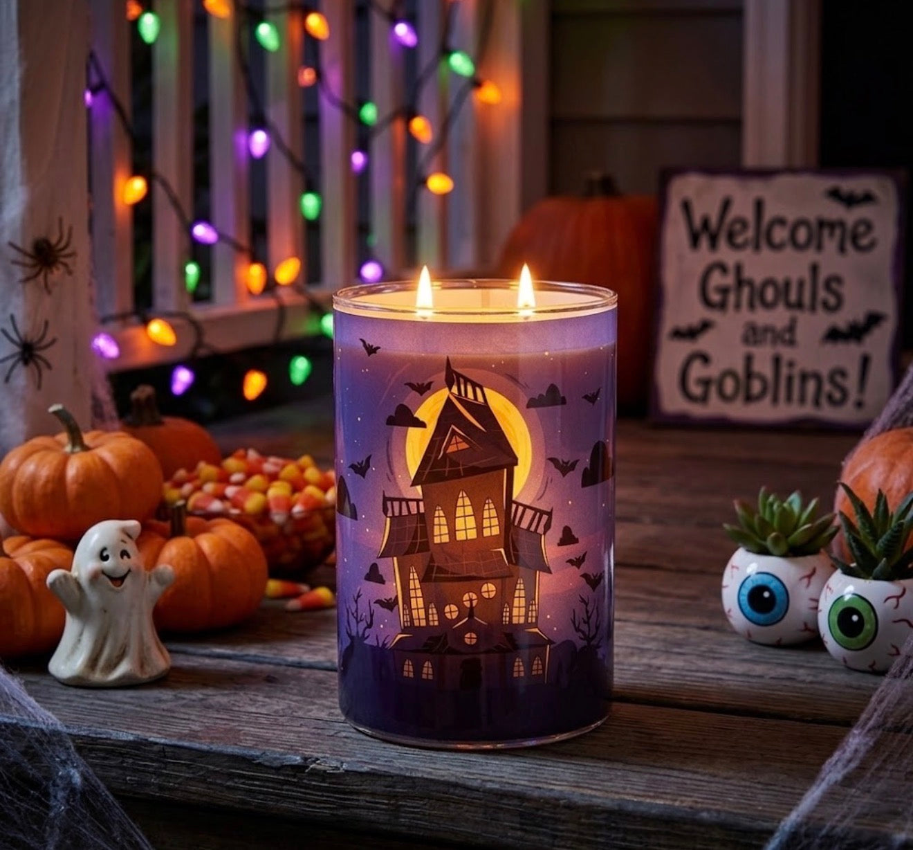 Candy Corn Scented Candle 22oz