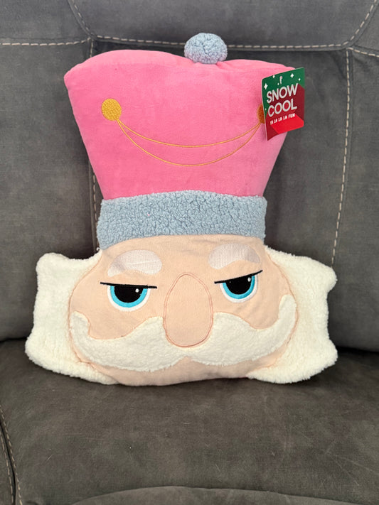 Nutcracker Pillow Plush 14” X 10” X 4”