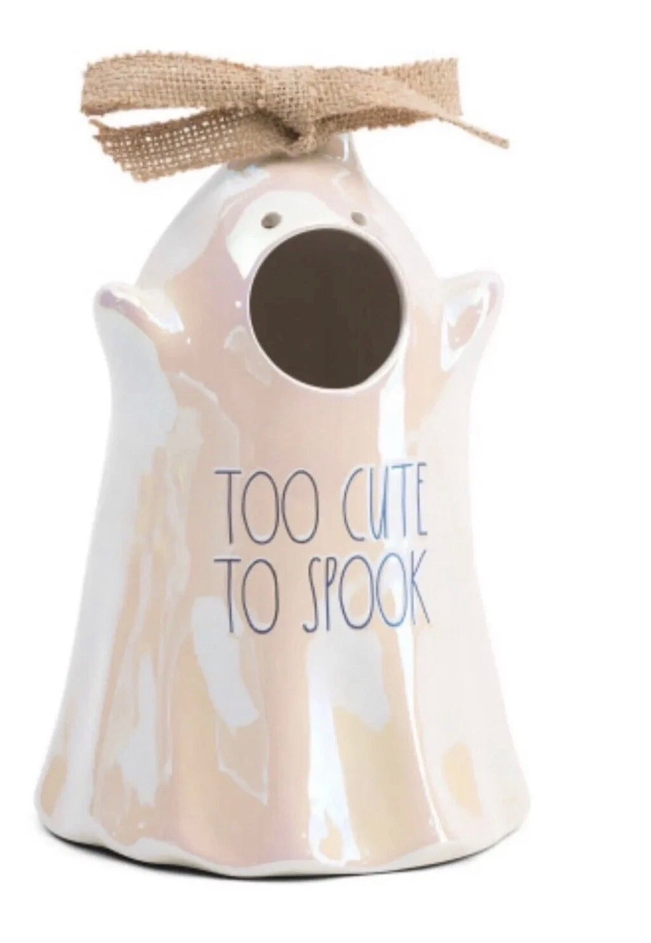 Rae Dunn-New in Box
8" Ghost Birdhouse Too Cute To Spook