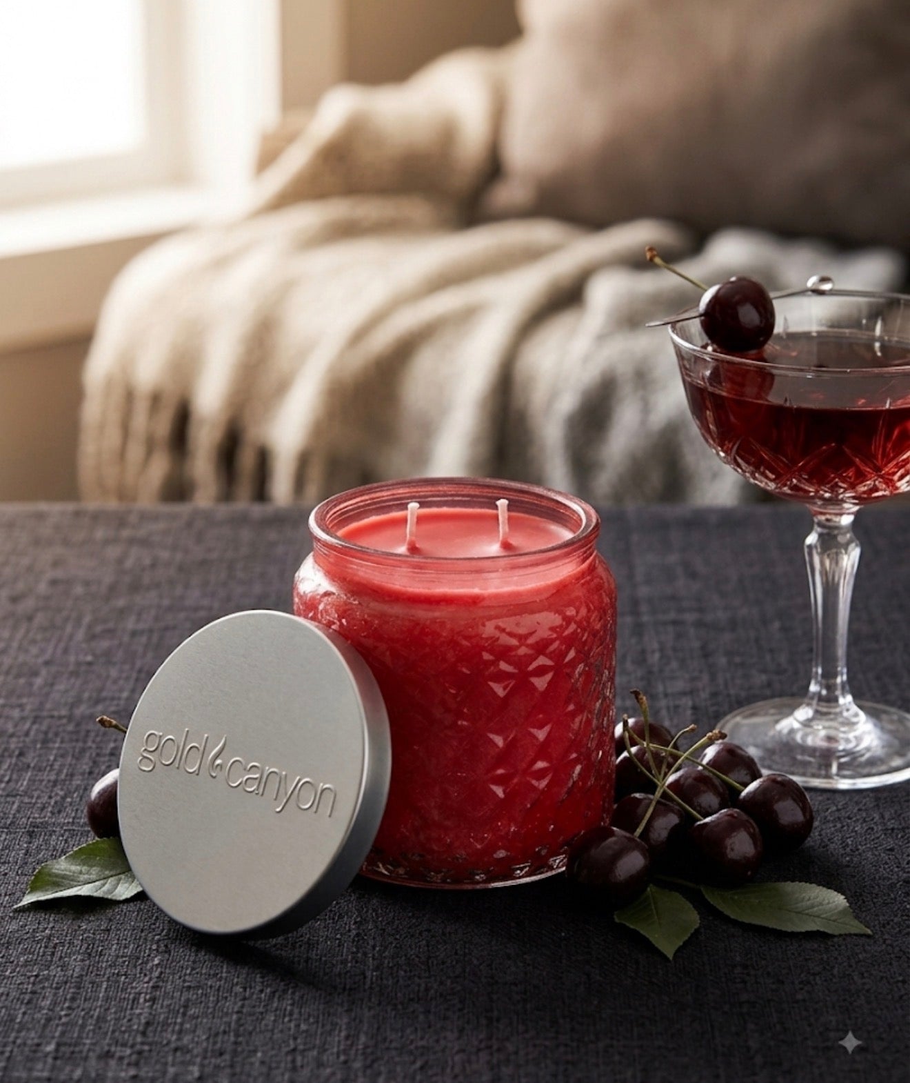 Cherry 🍒 Fizz-16 oz Original Gold Canyon Candle