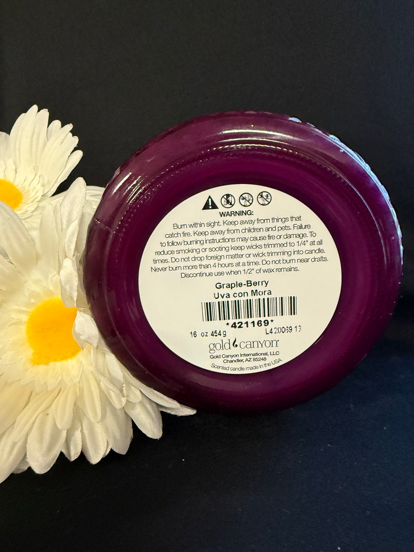 Graple Berry~16oz Gold Canyon Candle