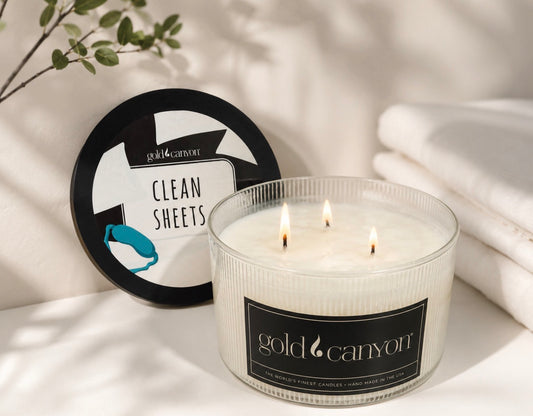 Clean Sheets 10oz Gold Canyon Candle