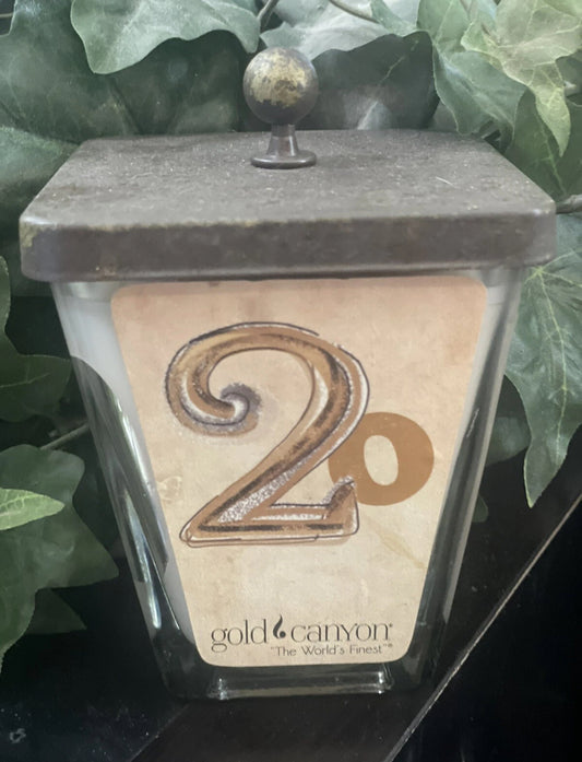 Twenty Anniversary 12 oz Gold Canyon Candle