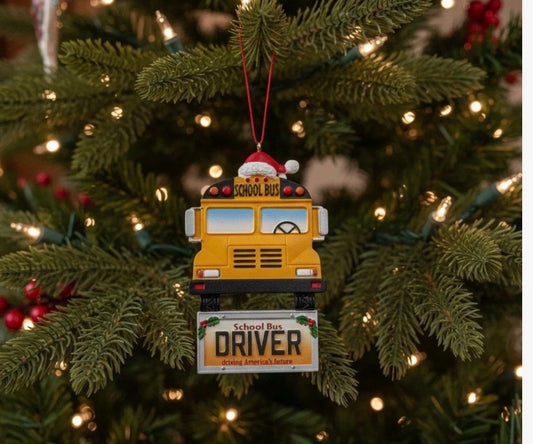 Bus Driver Ornament