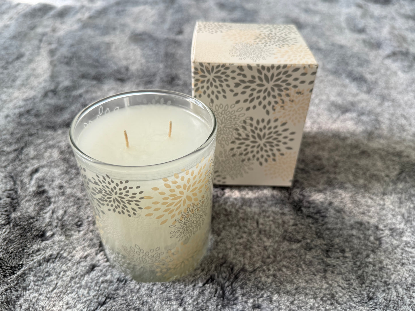 Gold Canyon Apple Blossoms Fancy Gift Jar 10oz Scented Candle