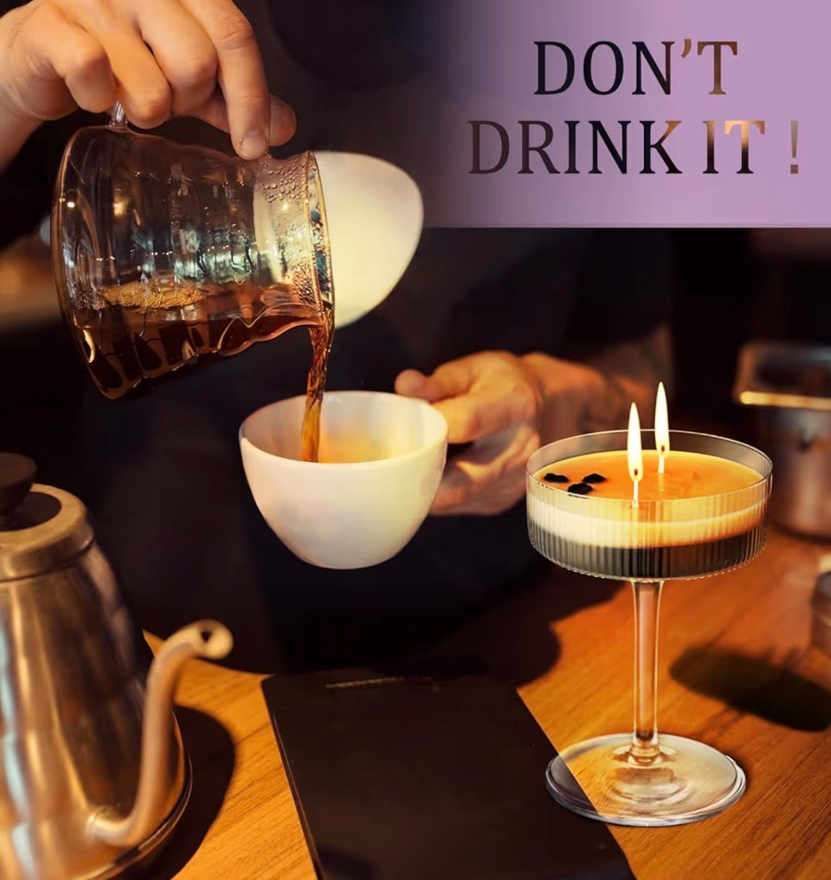 Espresso Martini Candle, Coffee Candles Ornament, Scented Candle “New”
