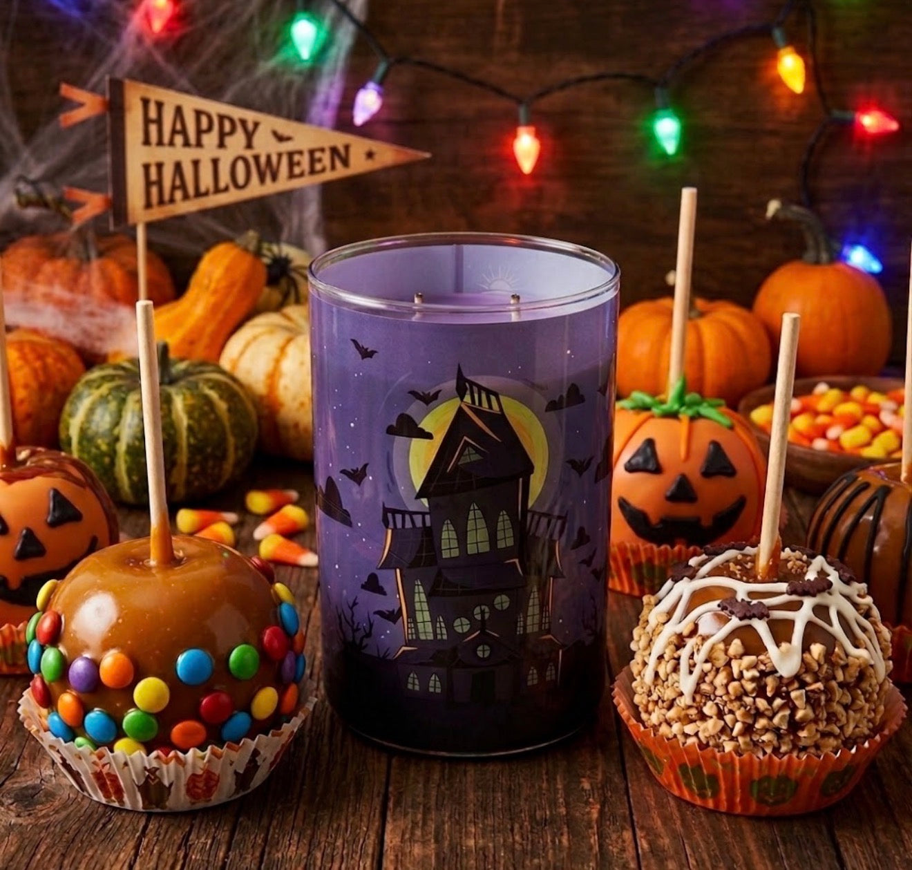 Caramel Apple Scented Candle 22oz