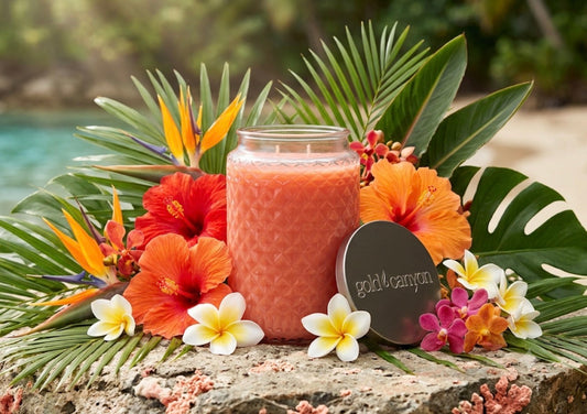 26oz Island Flower Gold Canyon Candle