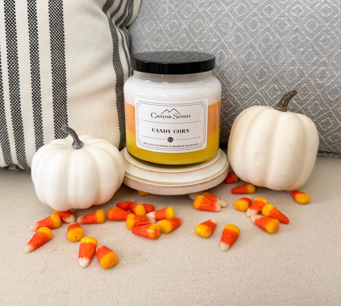 Candy Corn Scented Candle 16oz