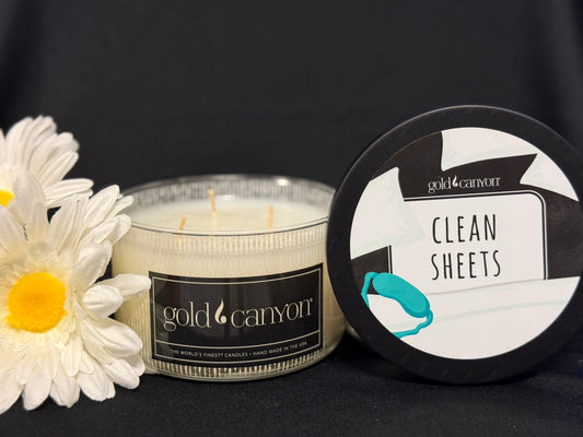 Clean Sheets 10oz Gold Canyon Candle