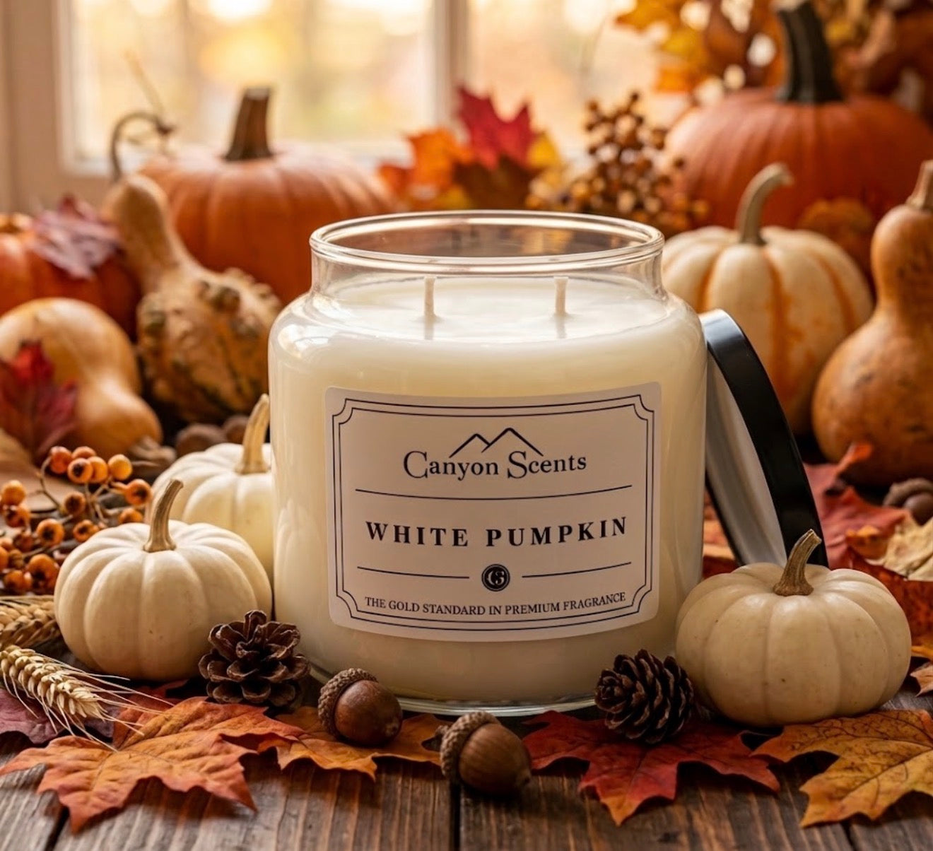 White Pumpkin~16oz Med