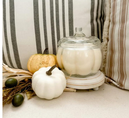 White Pumpkin~Pumpkin Jar