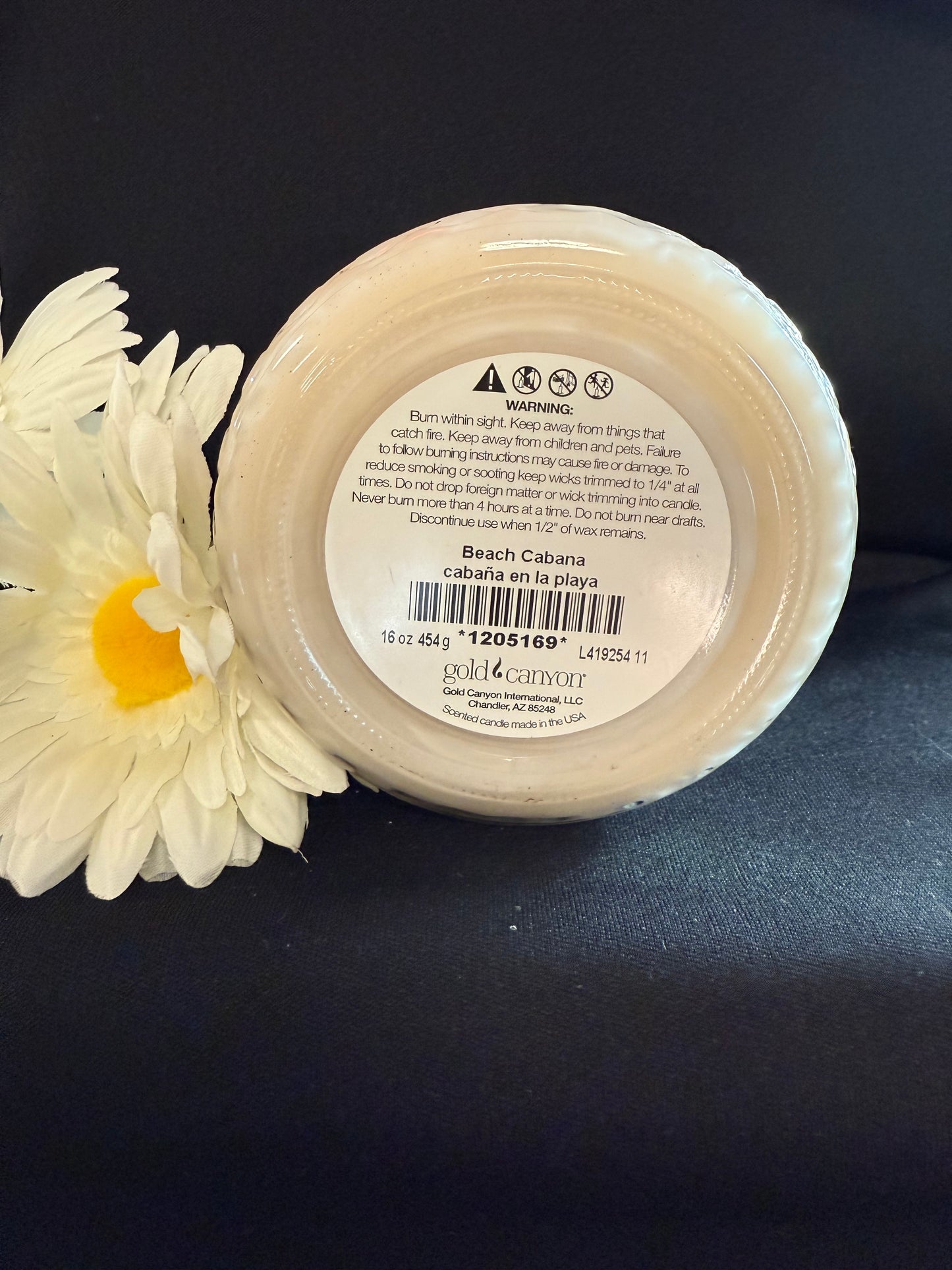 Beach Cabana 16oz Gold Canyon Candle