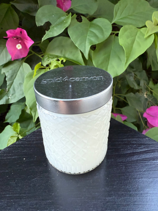 Wild Jasmine & White Pepper 5oz Gold Canyon Candle
