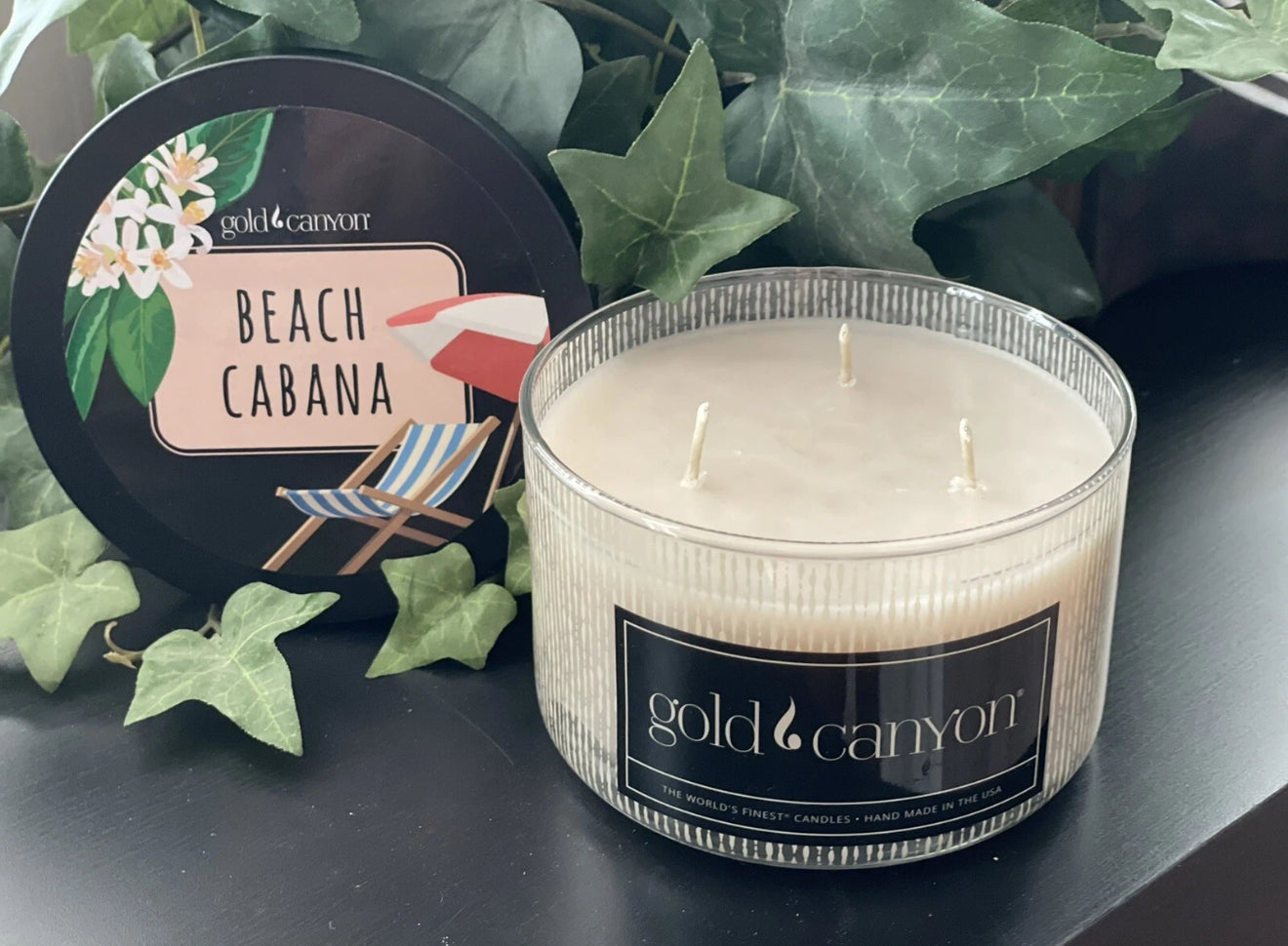 Beach Cabana 10oz Gold Canyon Candle