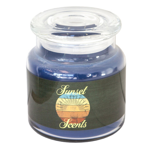 Dark Night Labeled Jar Scented Candle