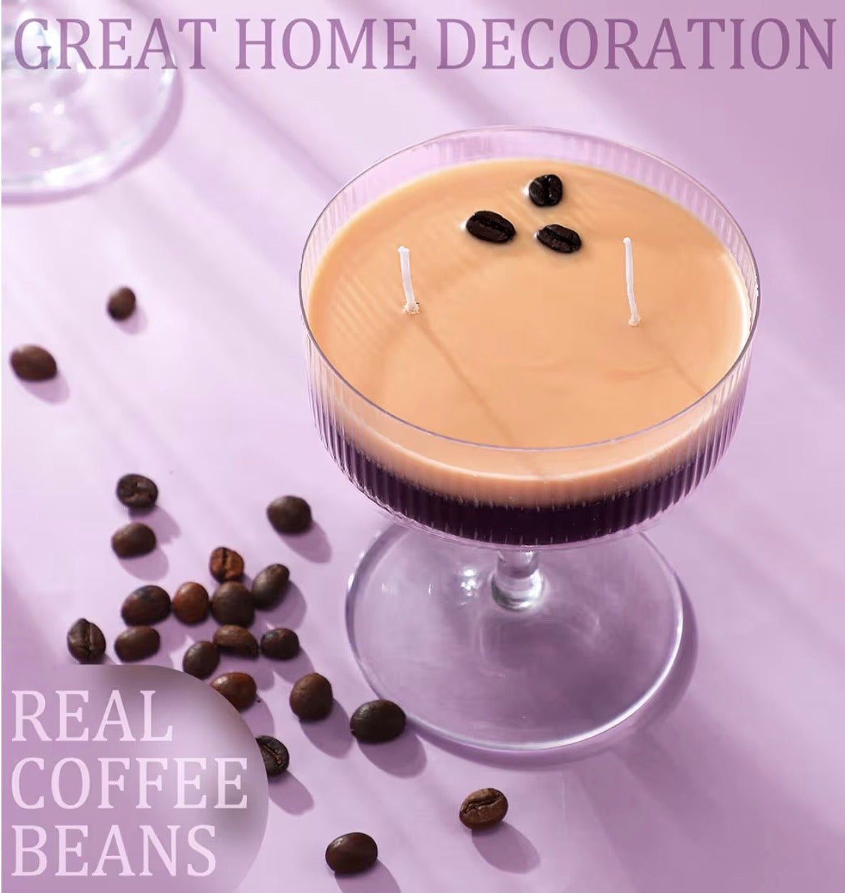 Espresso Martini Candle, Coffee Candles Ornament, Scented Candle “New”