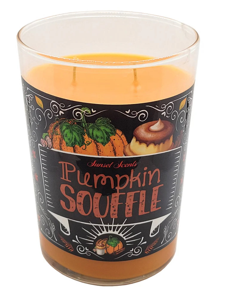 Pumpkin Souffle’ Scented Candle