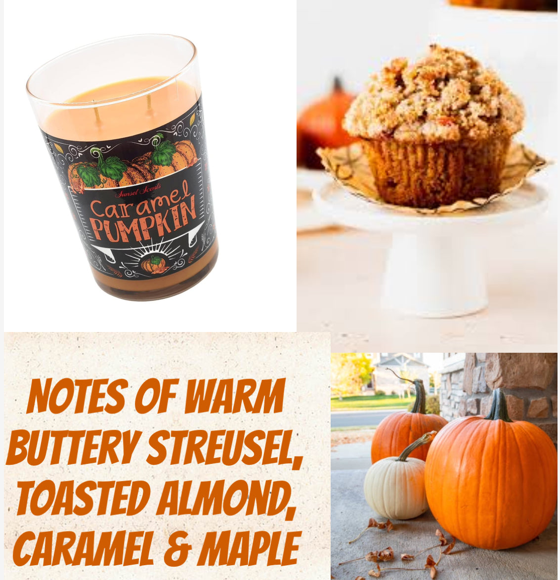 Caramel Pumpkin 22 oz. Candle