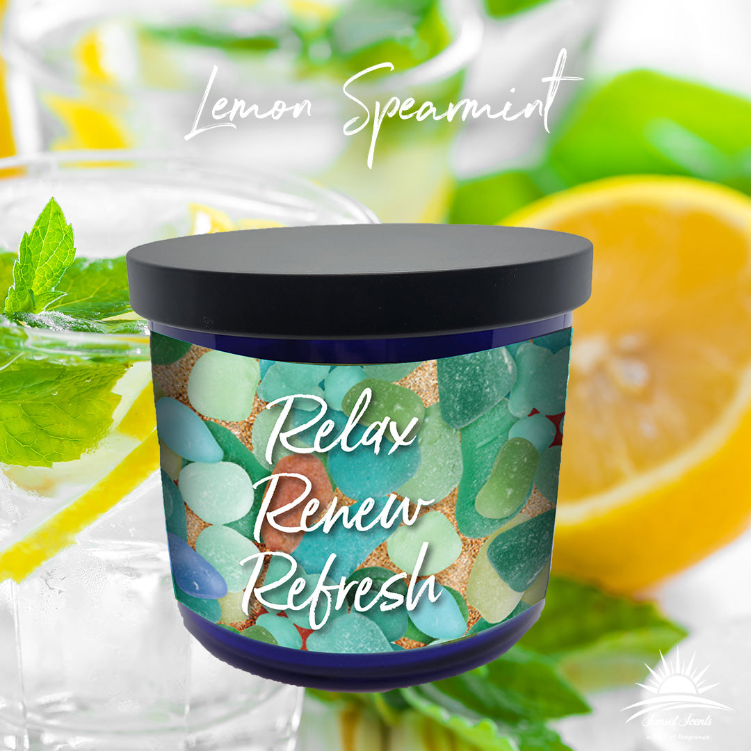 Spa Collection - Lemon Spearmint 14oz - Scented Candles