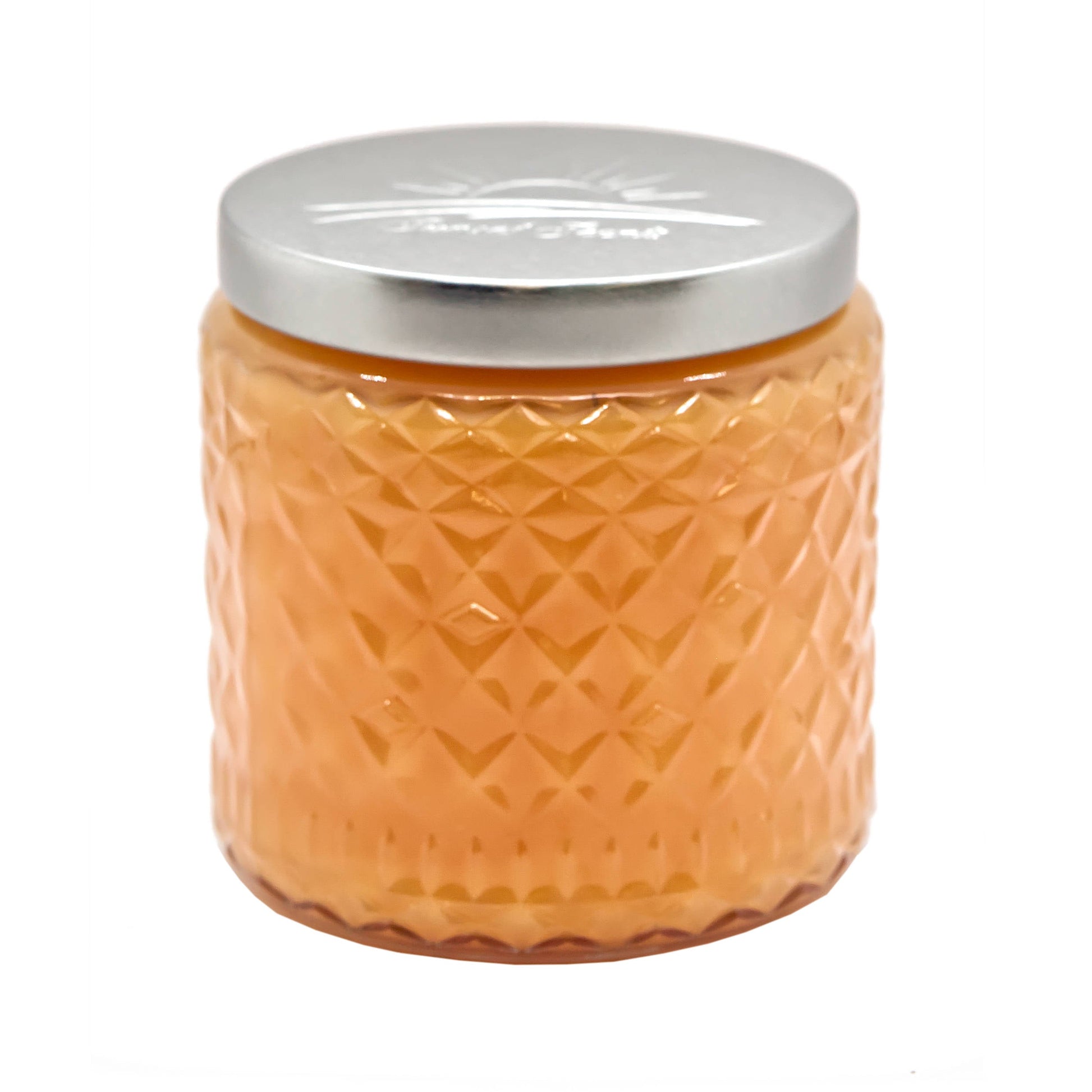 tropical mango scented candle medium