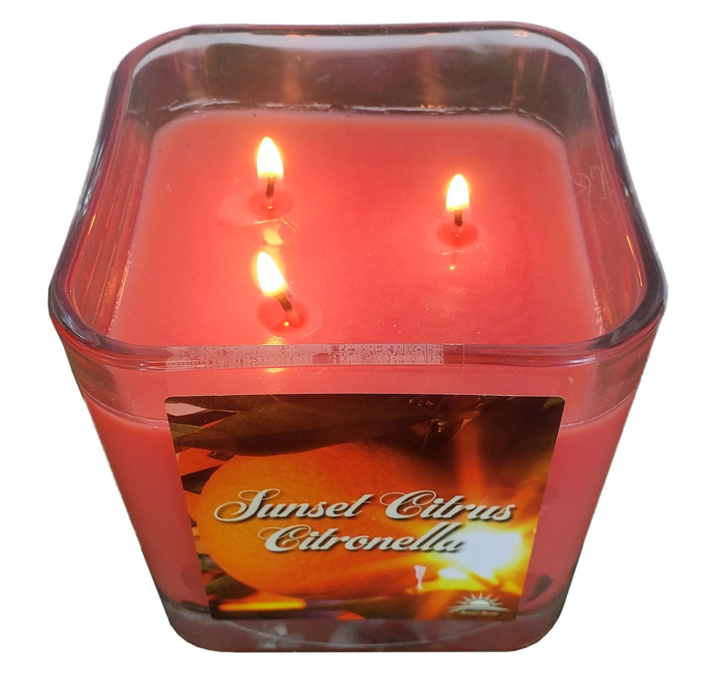 Sunset Citrus Citronella 14oz. Scented Candle