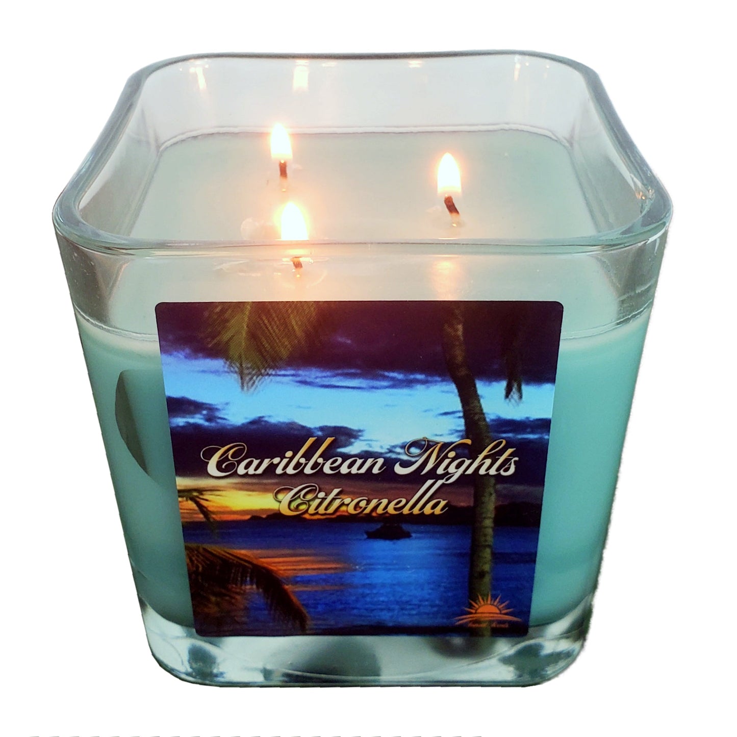 Caribbean Nights Citronella Scented Candle 14oz.