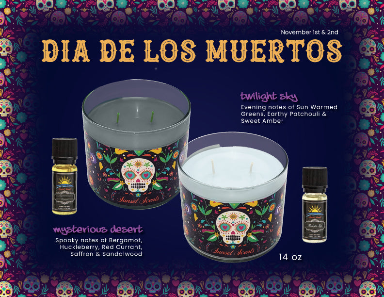 dia de los muertos Scented Candle